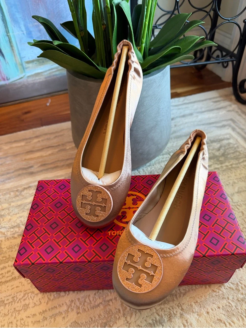 Tory Burch Minnie Travel Ballet Flats